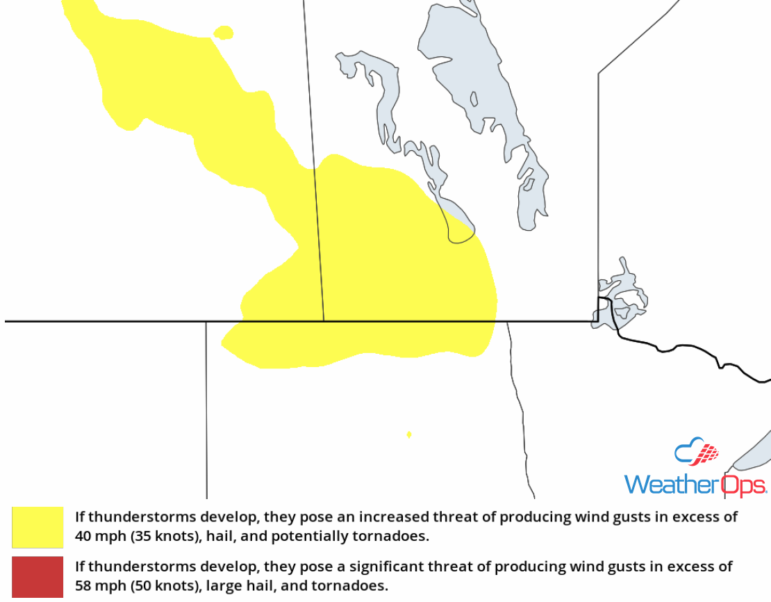 Thunderstorm Risk for Friday, September 7, 2018
