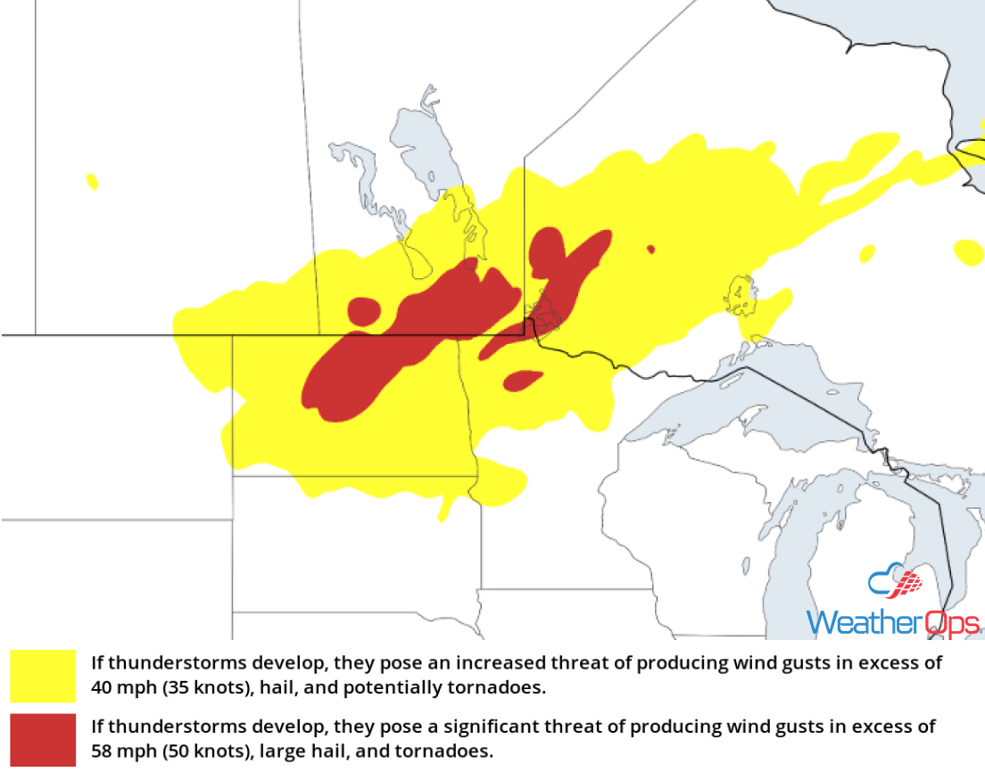 Thunderstorm Risk for September 11-12, 2018