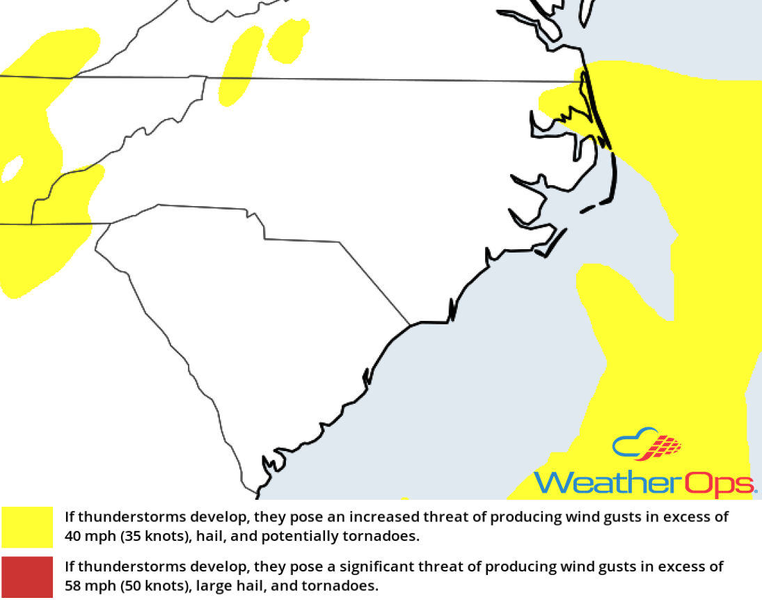 Thunderstorm Risk for September 13-15, 2018