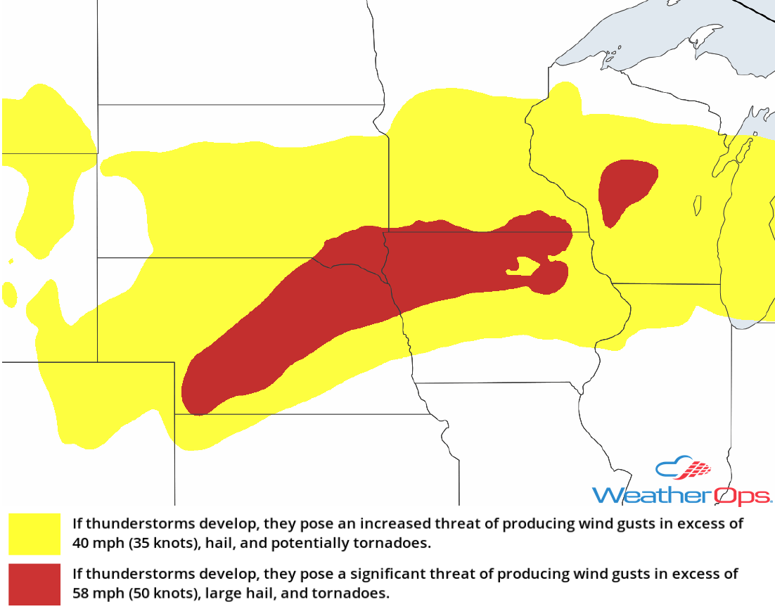 Thunderstorm Risk for Wednesday, September 19, 2018