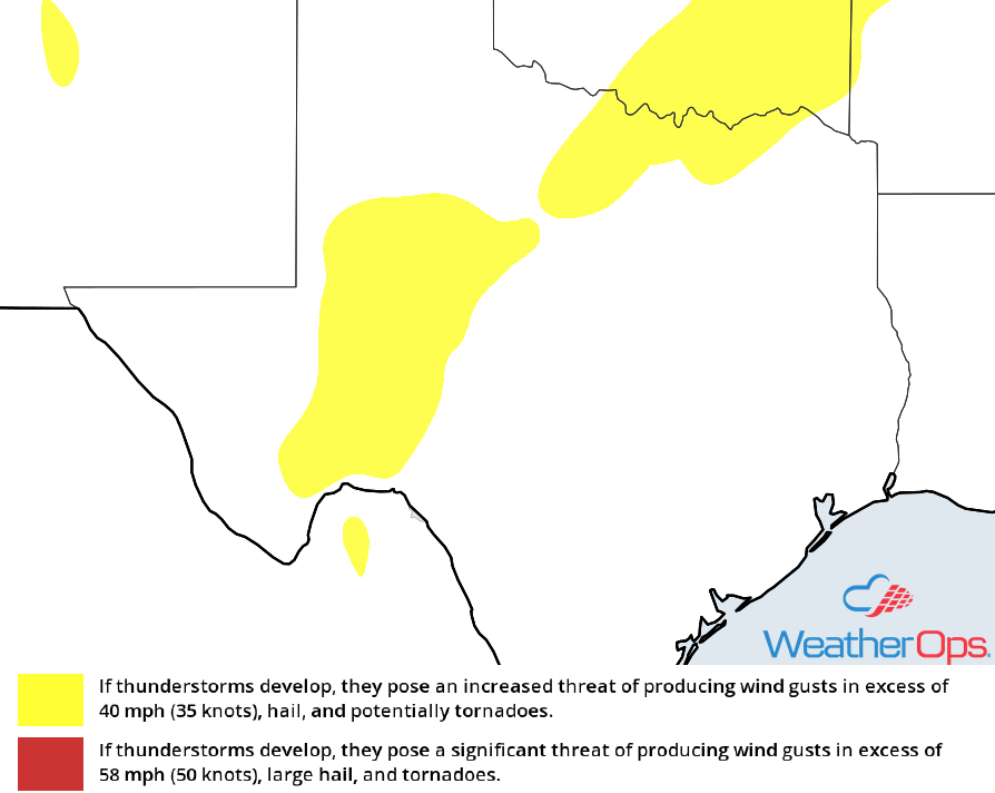 Thunderstorm Risk for Tuesday, October 30, 2018