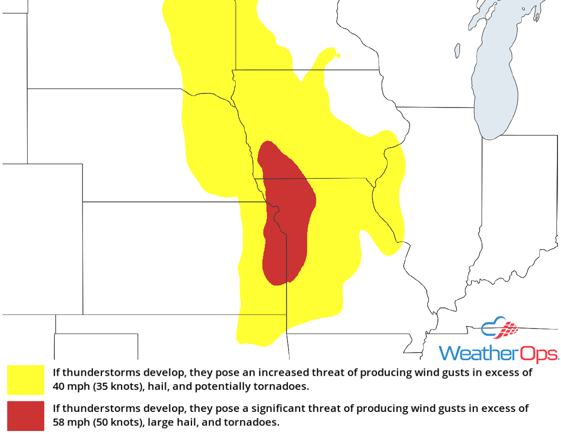 Thunderstorm Risk for Tuesday, May 8, 2018