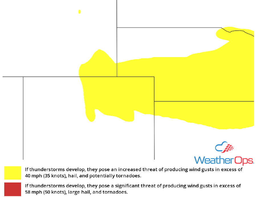 Thunderstorm Risk for Friday, May 11, 2018