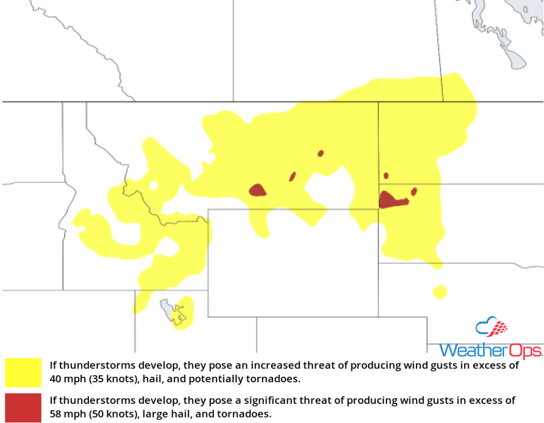 Thunderstorm Risk for Thursday, May 31, 2018