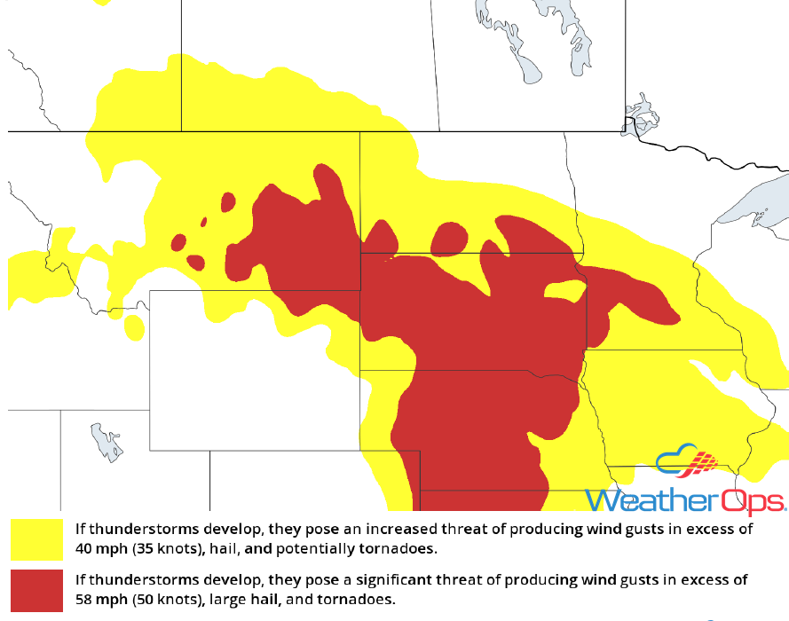 Thunderstorm Risk for Thursday, June 7, 2018