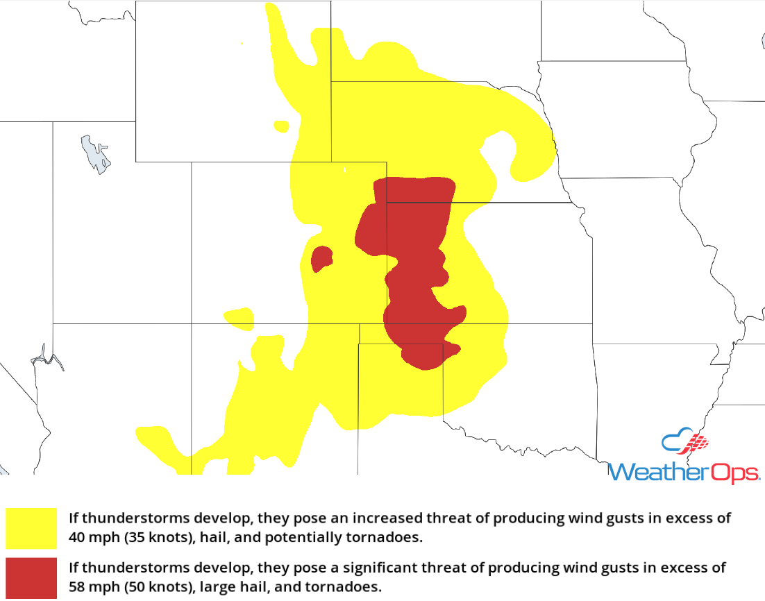 Thunderstorm Risk for Friday, July 27, 2018