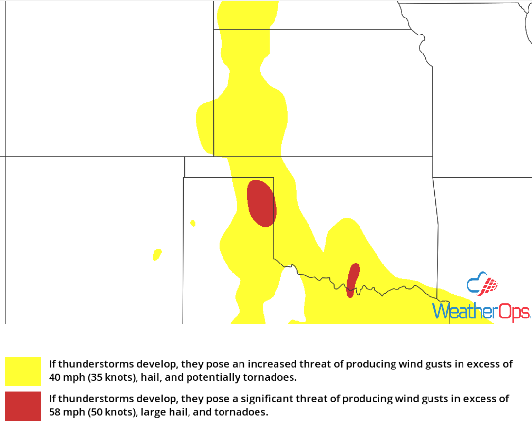 Thunderstorm Risk for Tuesday, June 5, 2018