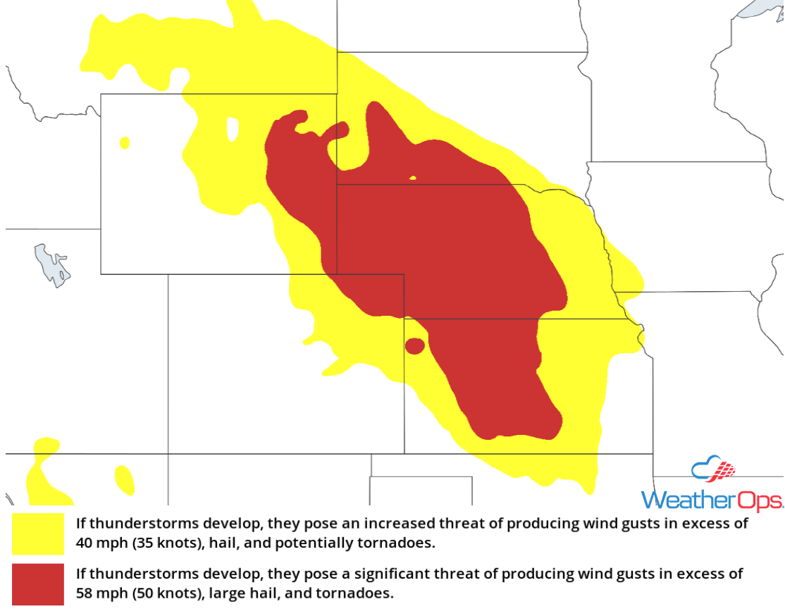 Thunderstorm Risk for Tuesday, July 17, 2018