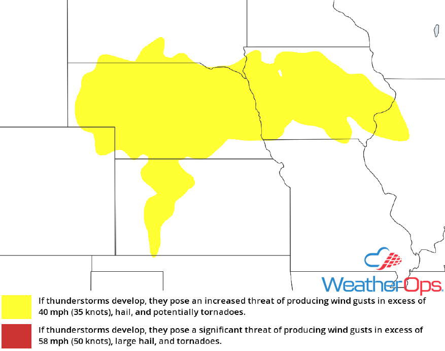Thunderstorm Risk for Thursday, May 10, 2018