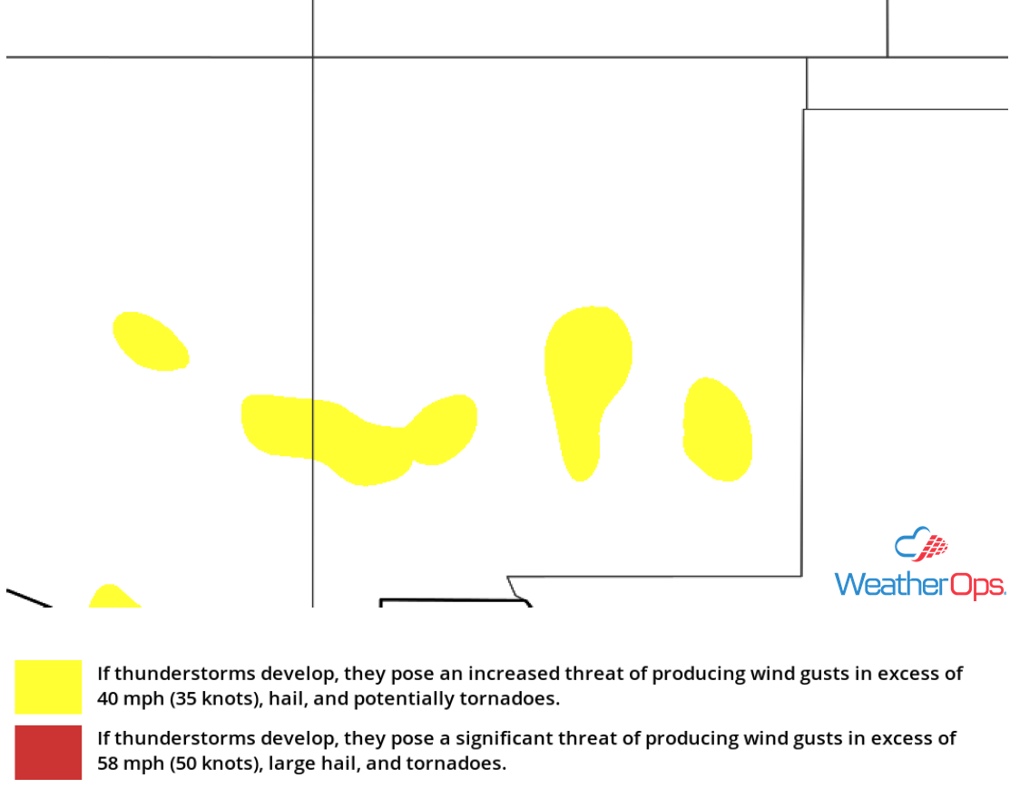 Thunderstorm Risk for Tuesday, July 31, 2018