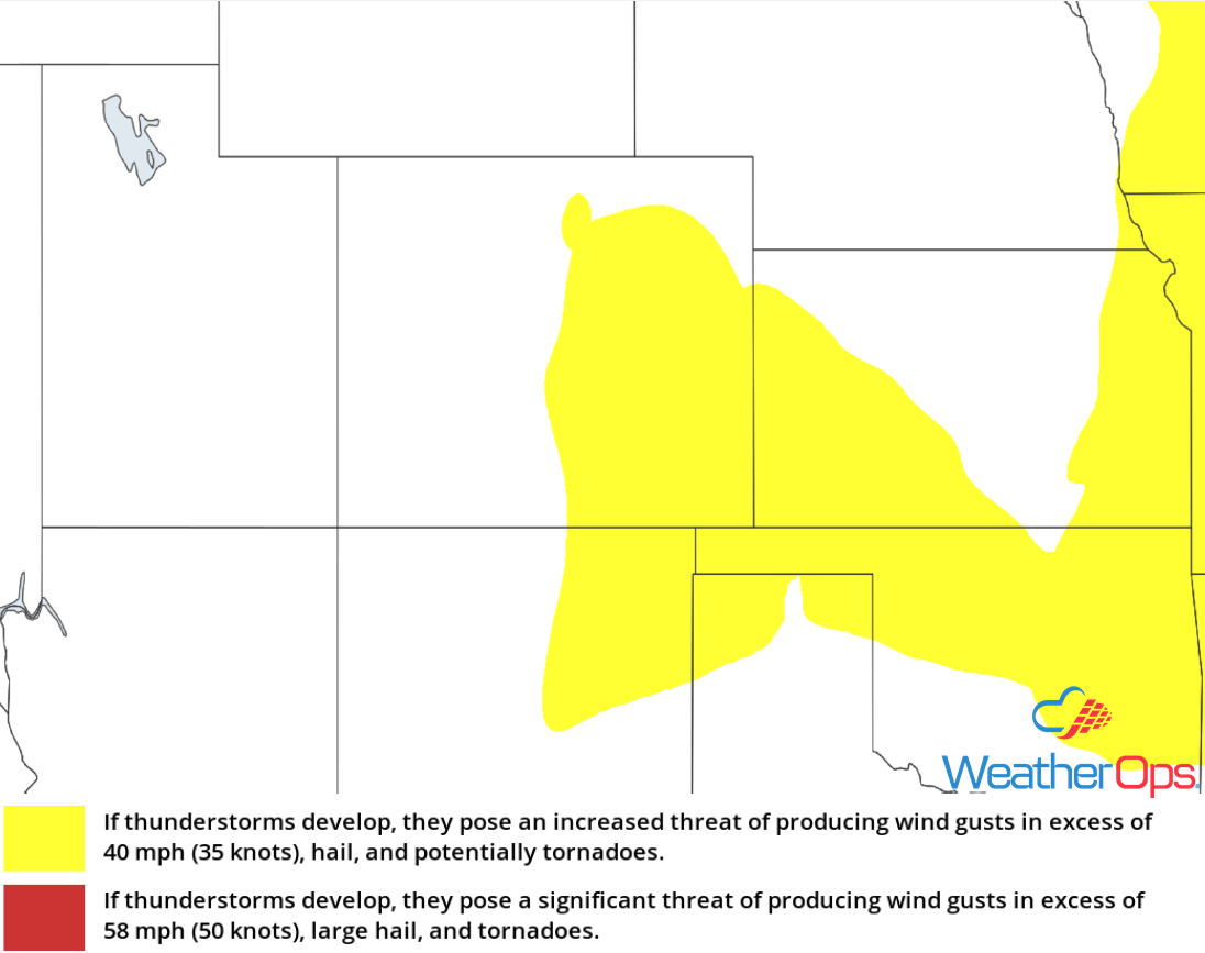 Thunderstorm Risk for Tuesday, August 7, 2018