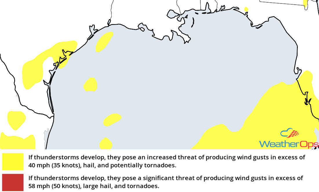 Thunderstorm Risk for Thursday, September 29, 2018