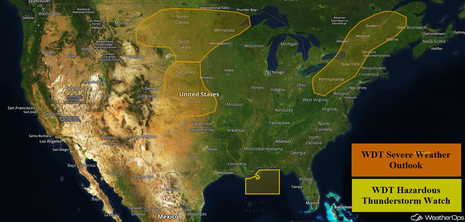 US Hazards Monday, July 2, 2018