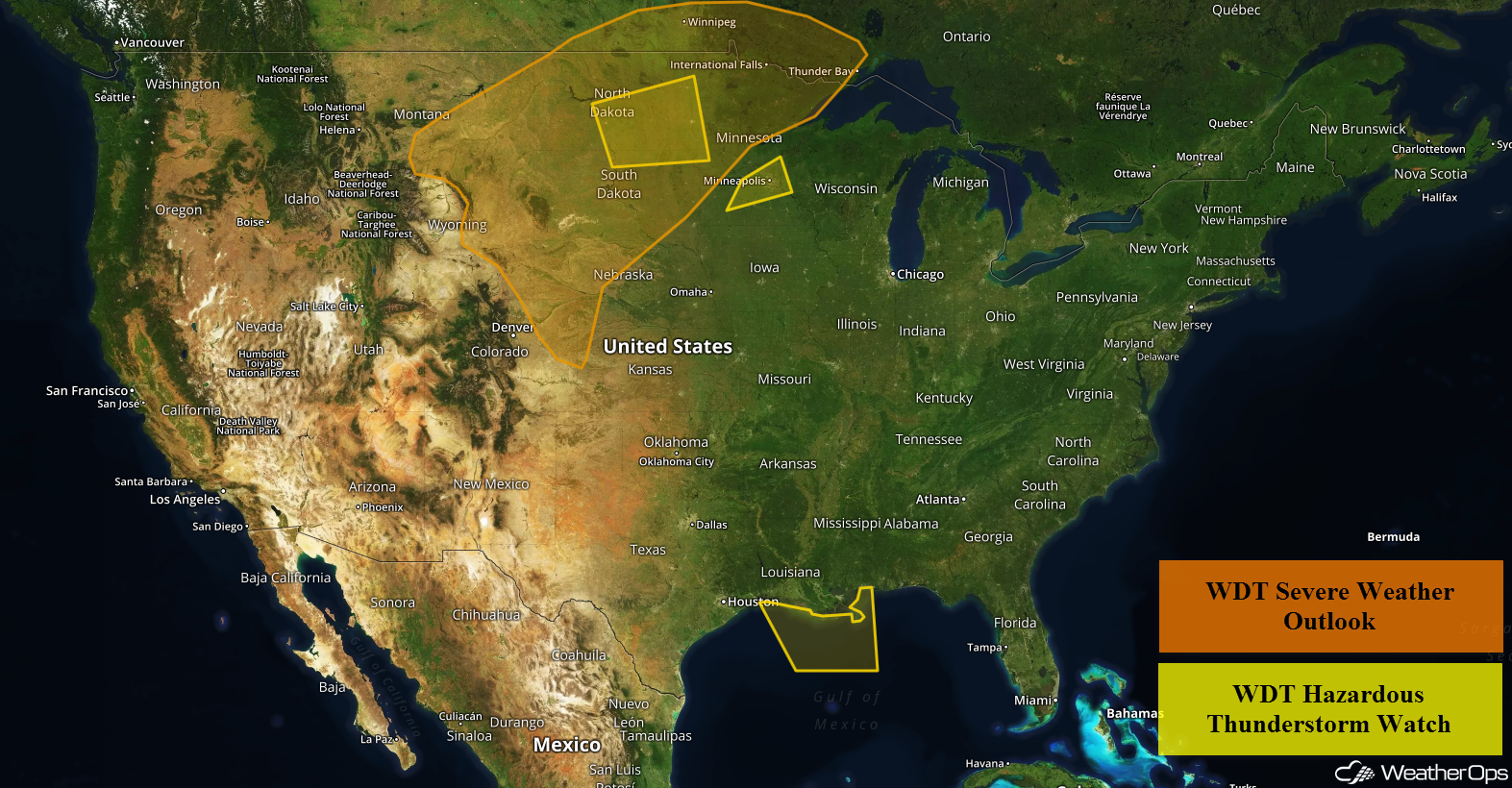 US Hazards Tuesday, July 3, 2018