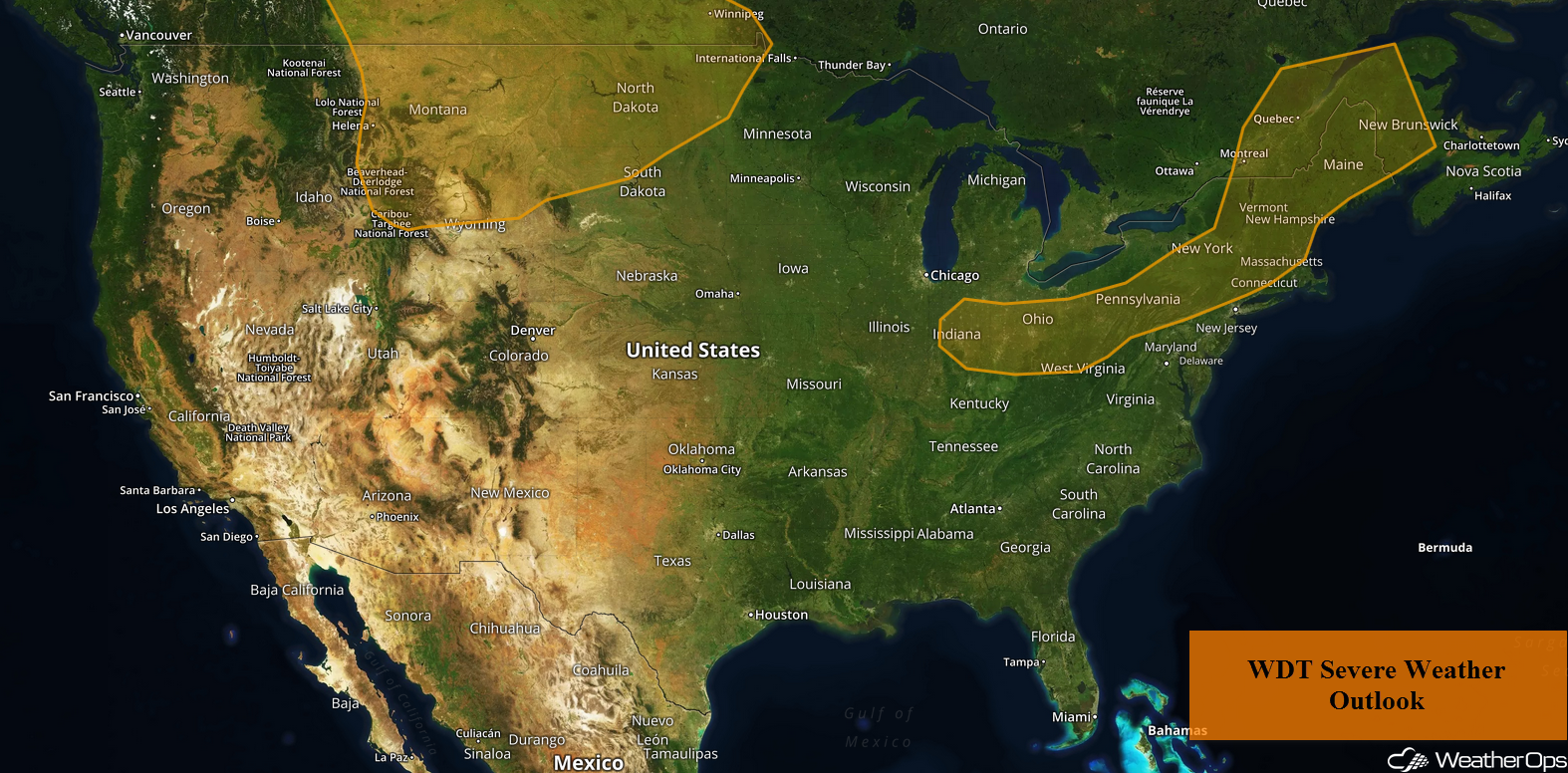 US Hazards Tuesday, July 10, 2018