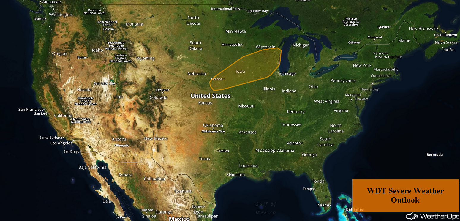 US Hazards Friday, July 13, 2018