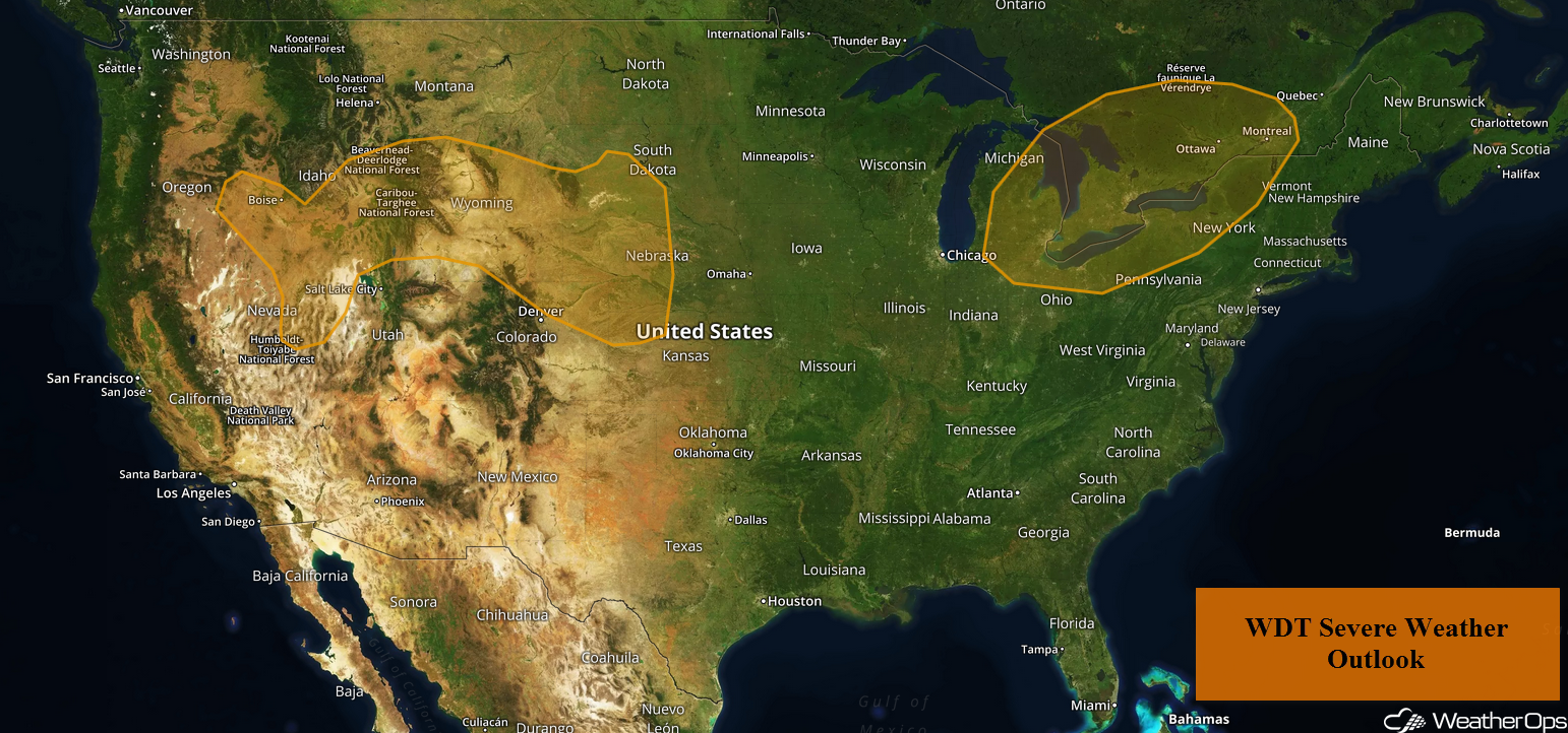 US Hazards Monday, July 16, 2018