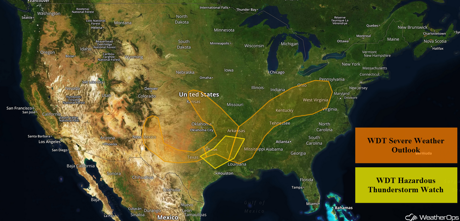 US Hazards Monday, July 30, 2018
