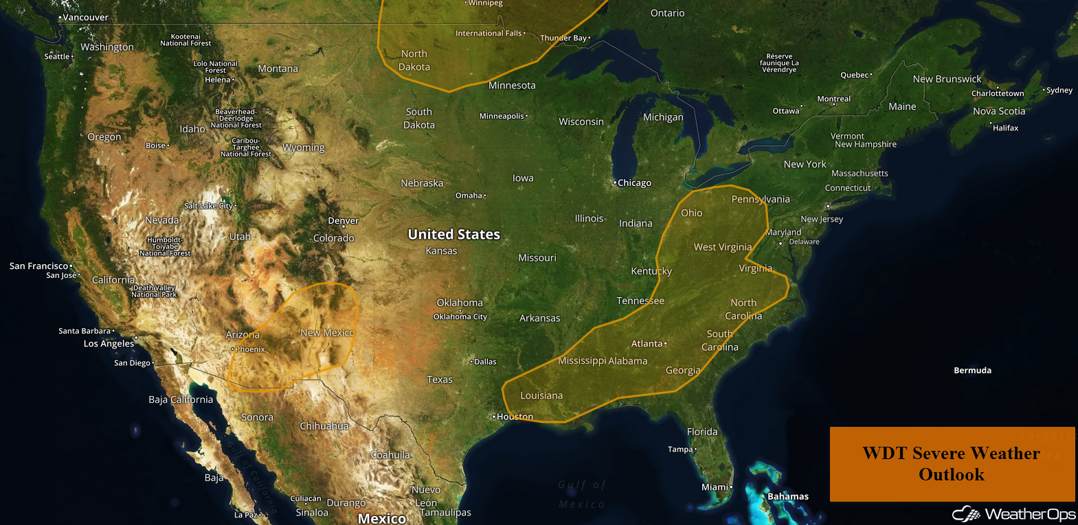 US Hazards Tuesday, July 31, 2018