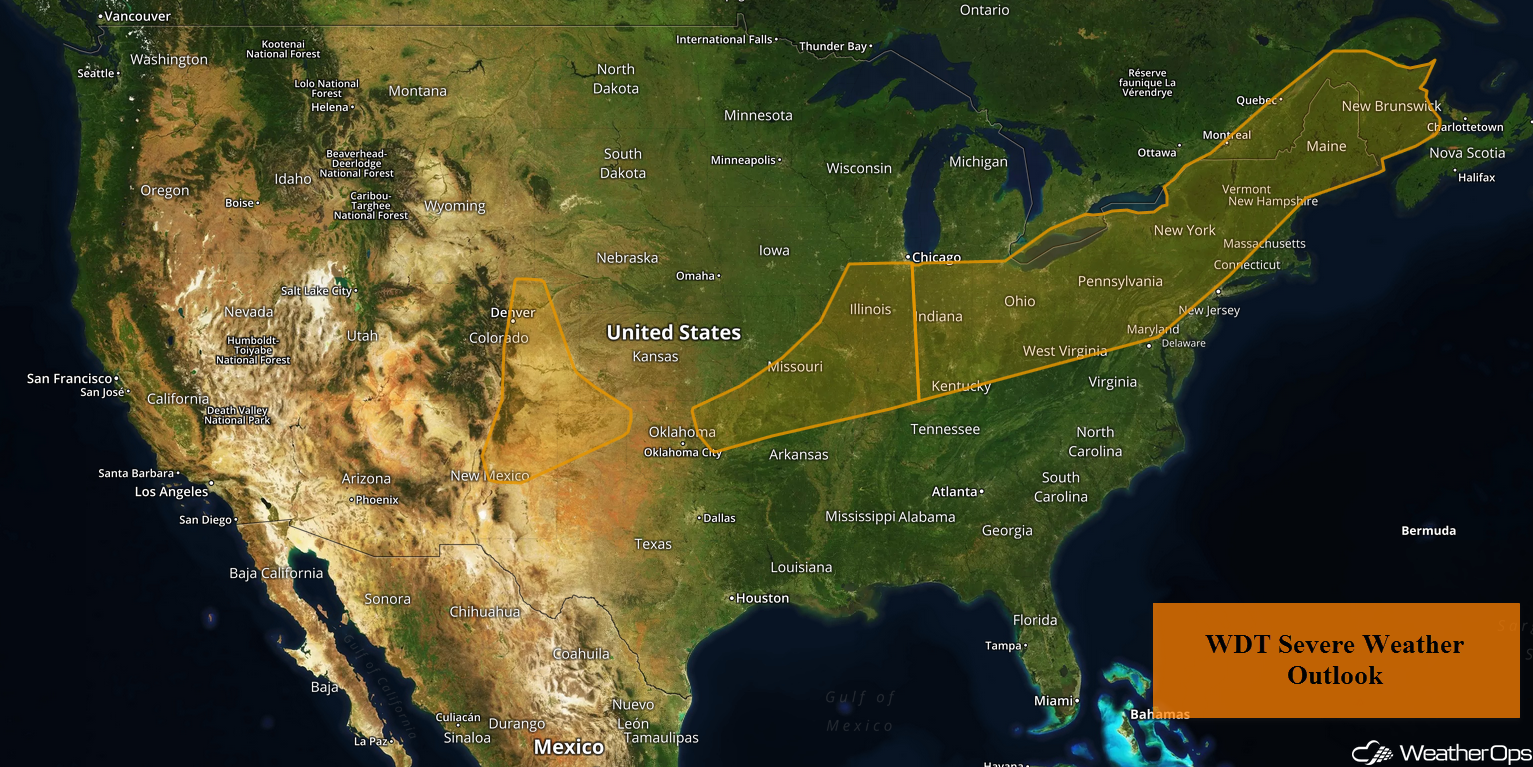 US Hazards Tuesday, August 7. 2018