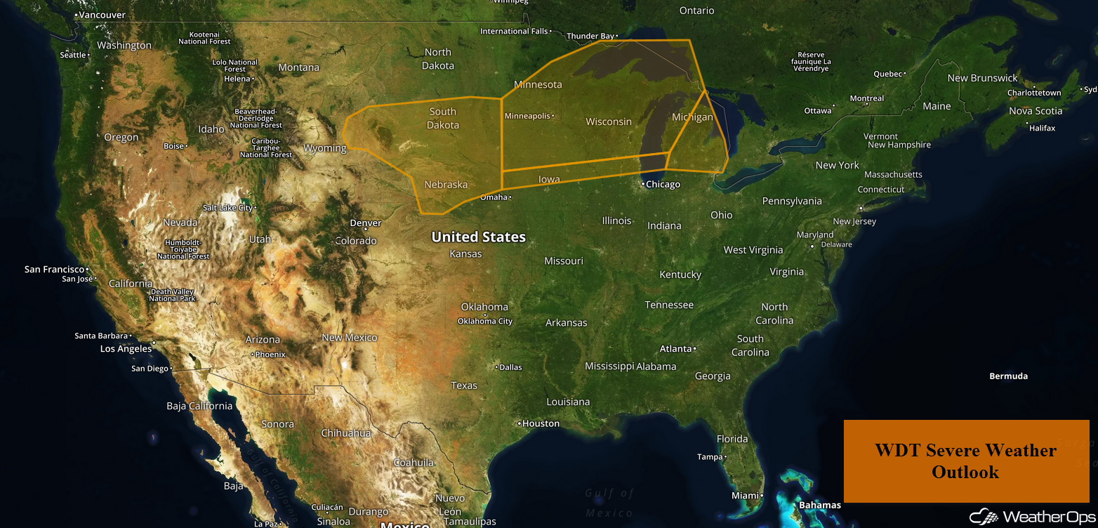US Hazards Monday. August 27, 2018
