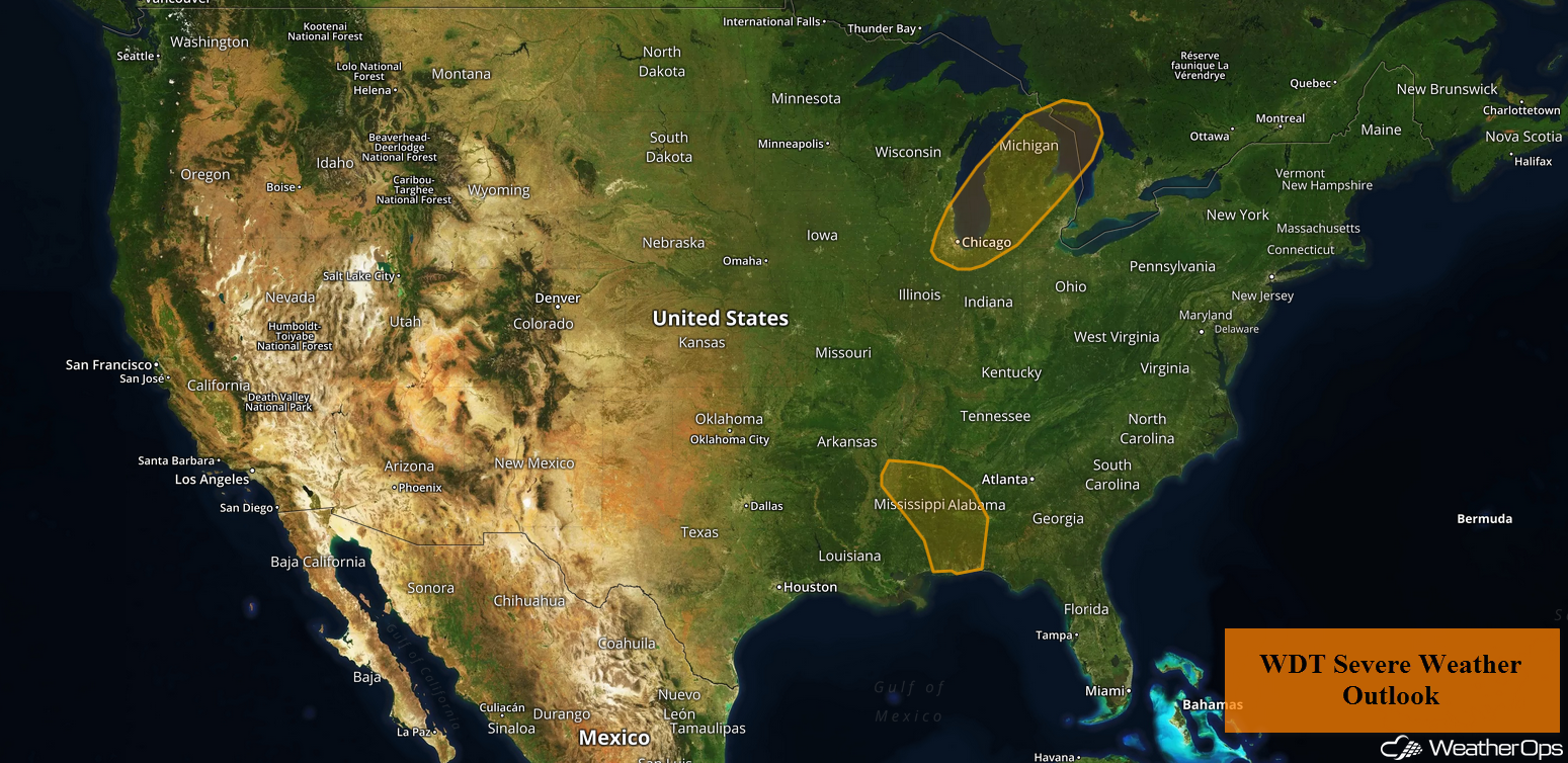 US Hazards Wednesday, September 5. 2018