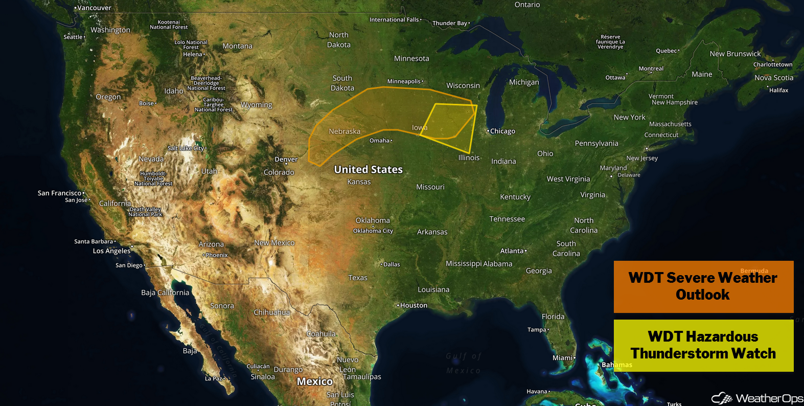US Hazards Wednesday, September 19, 2018