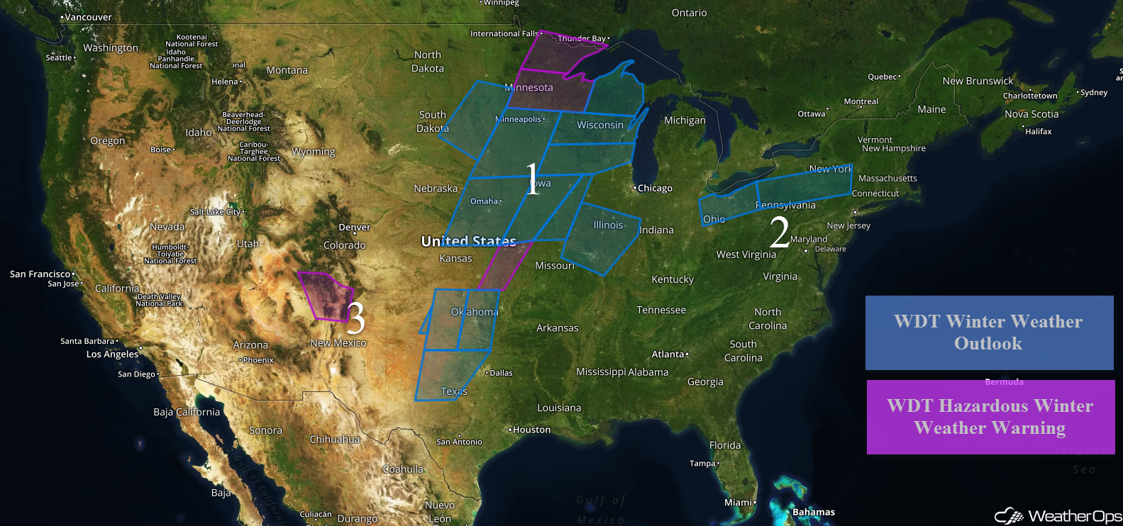 US Hazards Thursday, February 22, 2018