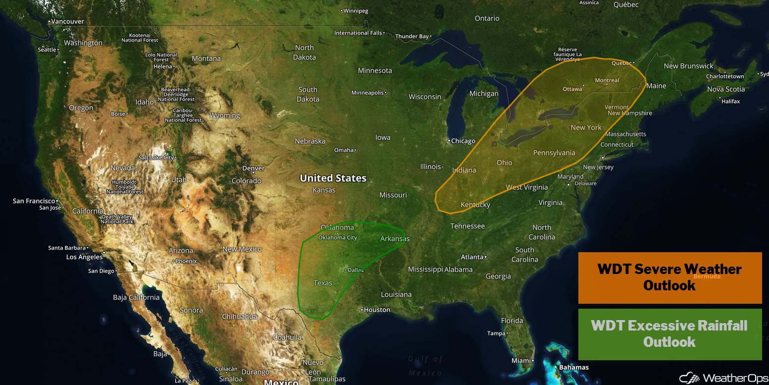 US Hazards Friday, September 21, 2018
