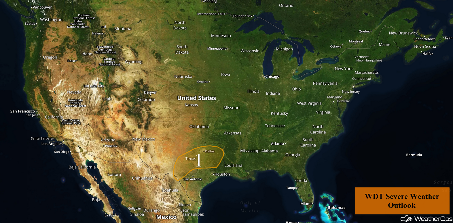 US Hazards Tuesday, February 27, 2018