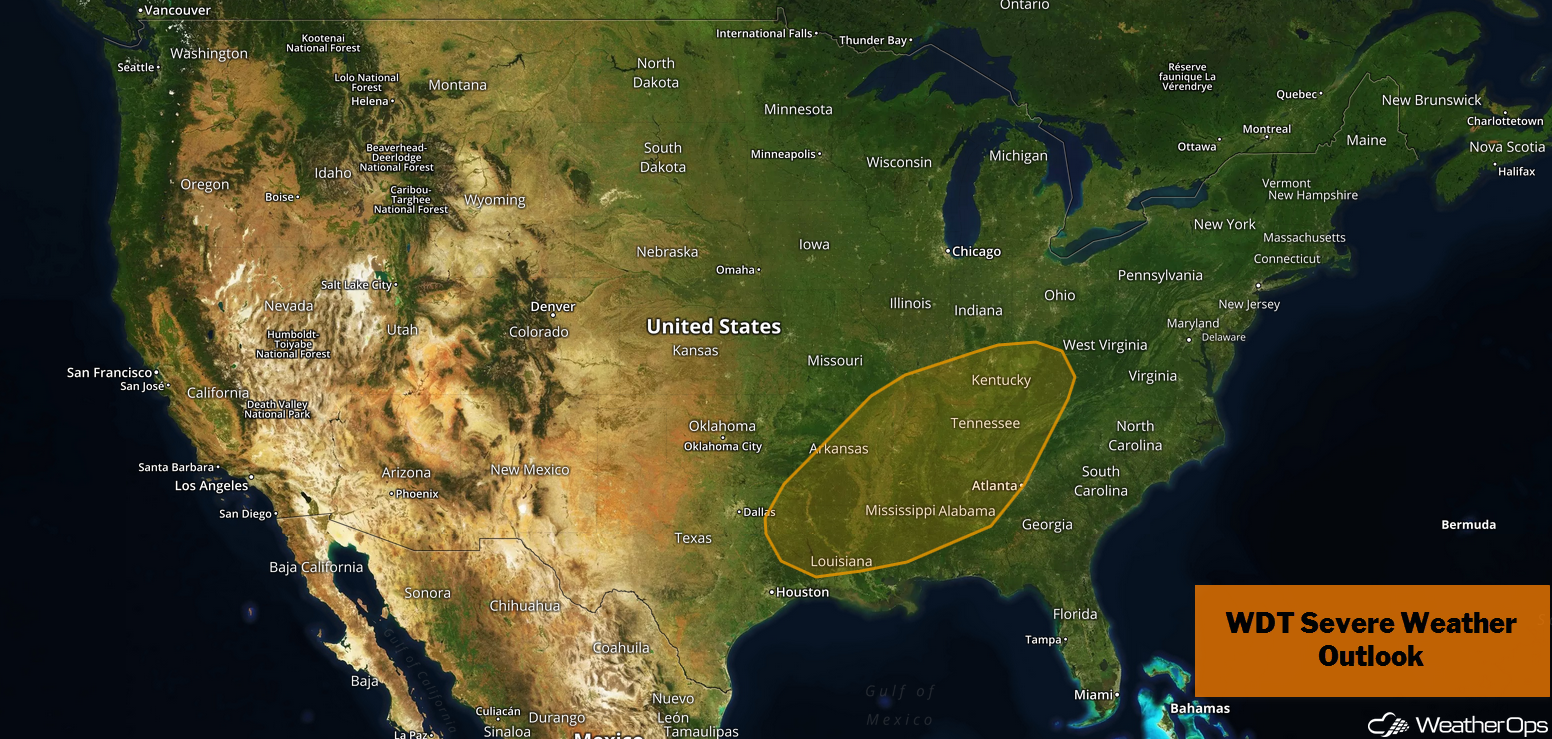 US Hazards Monday, November 5, 2018