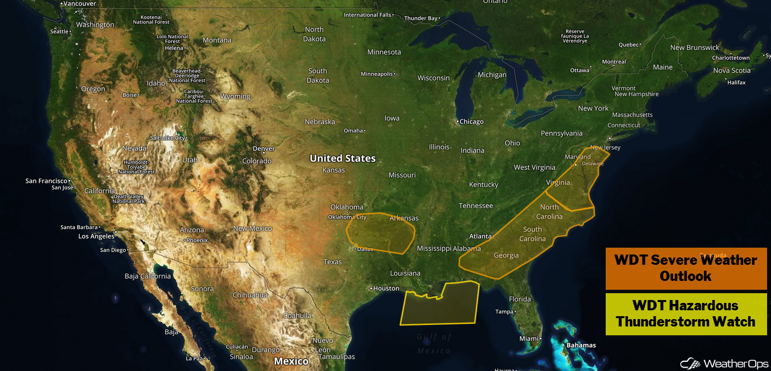 US Hazards Tuesday, November 6, 2018