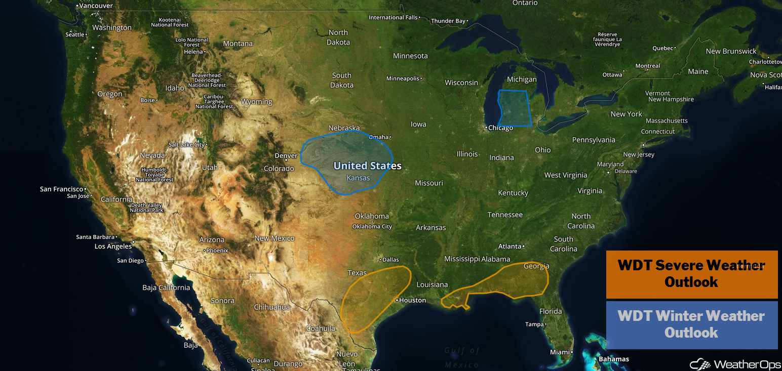 US Hazards Thursday, November 8, 2018