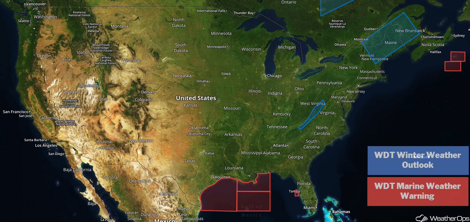 US Hazards Friday, December 21, 2018