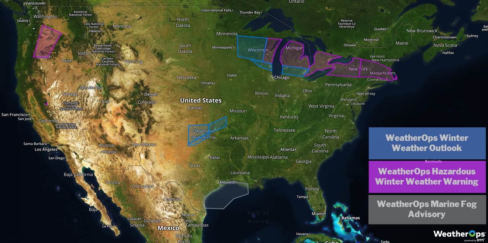 US Hazards Wednesday, February 27, 2019