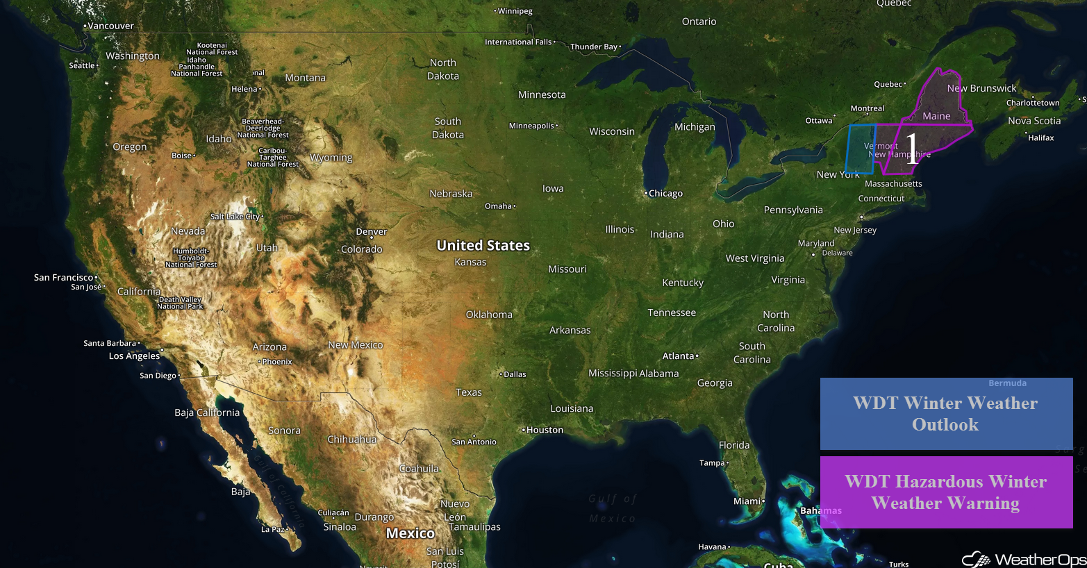 US Hazards Thursday, March 8, 2018