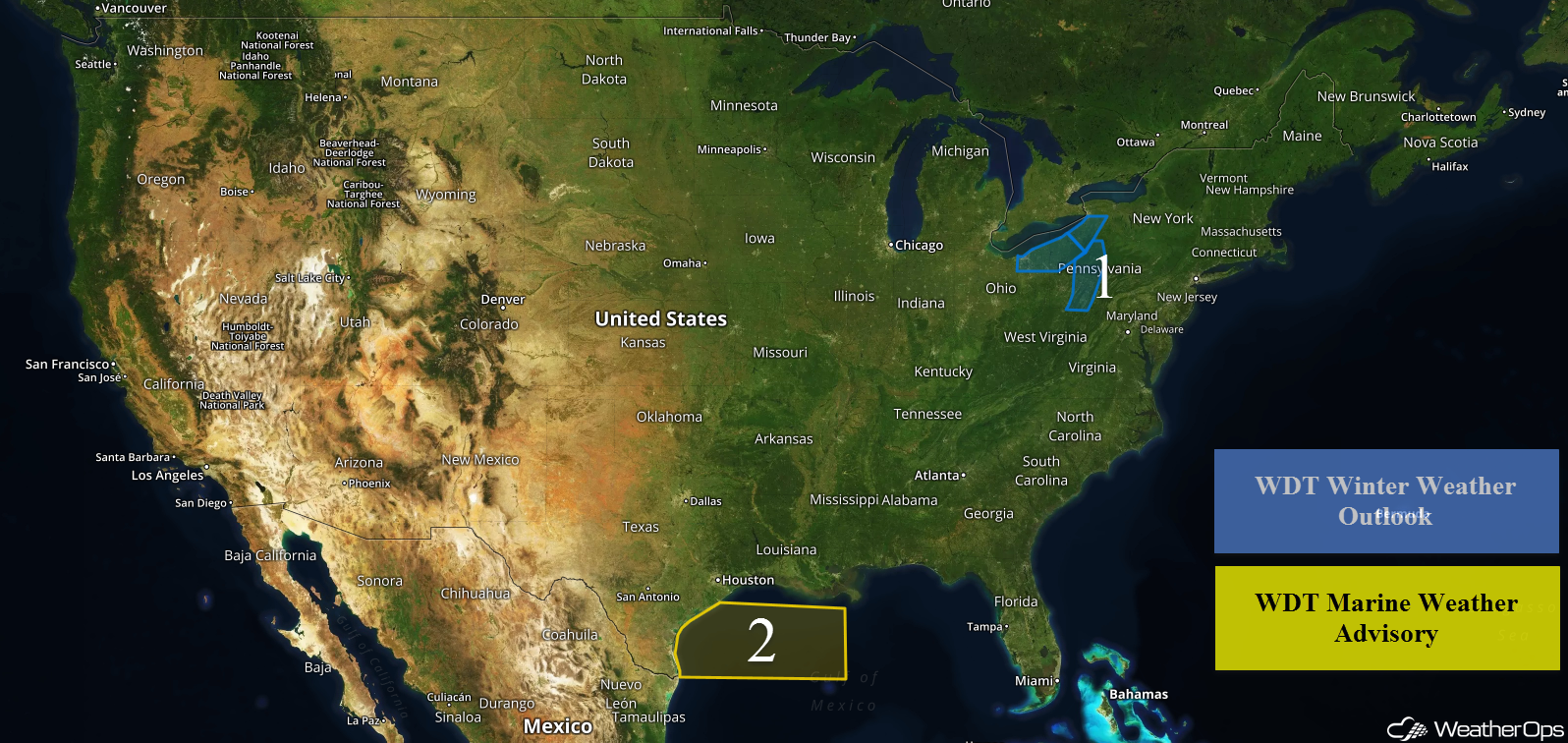 US Hazards Friday, March 9, 2018
