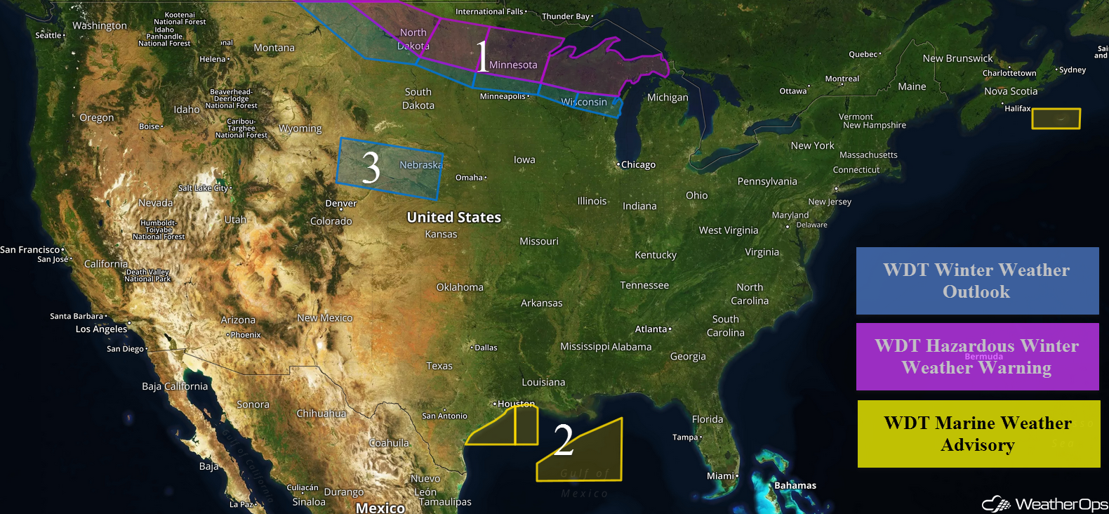 US Hazards Friday, March 30, 2018