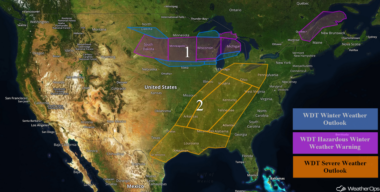 US Hazards Tuesday, April 3, 2018