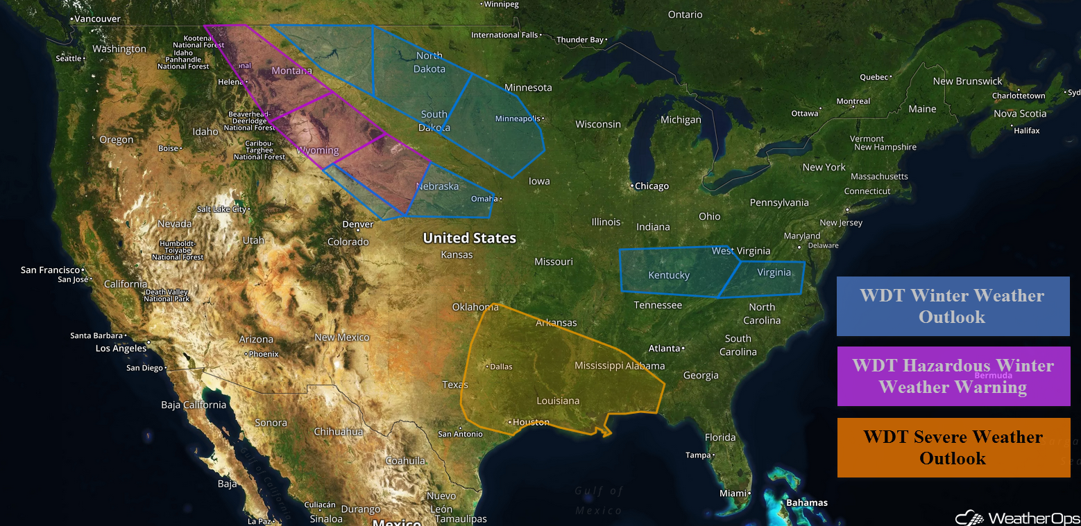US Hazards Friday, April 6, 2018