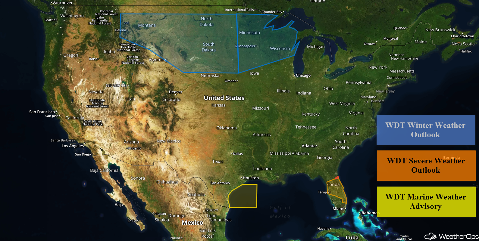 US Hazards Tuesday, April 10, 2018