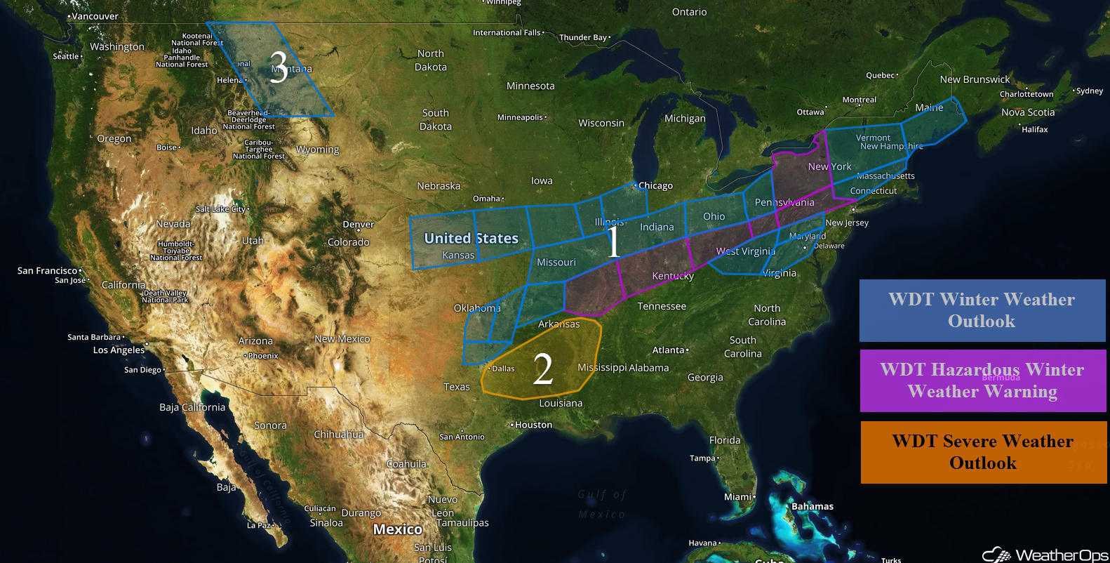US Hazards Tuesday, February 6, 2018