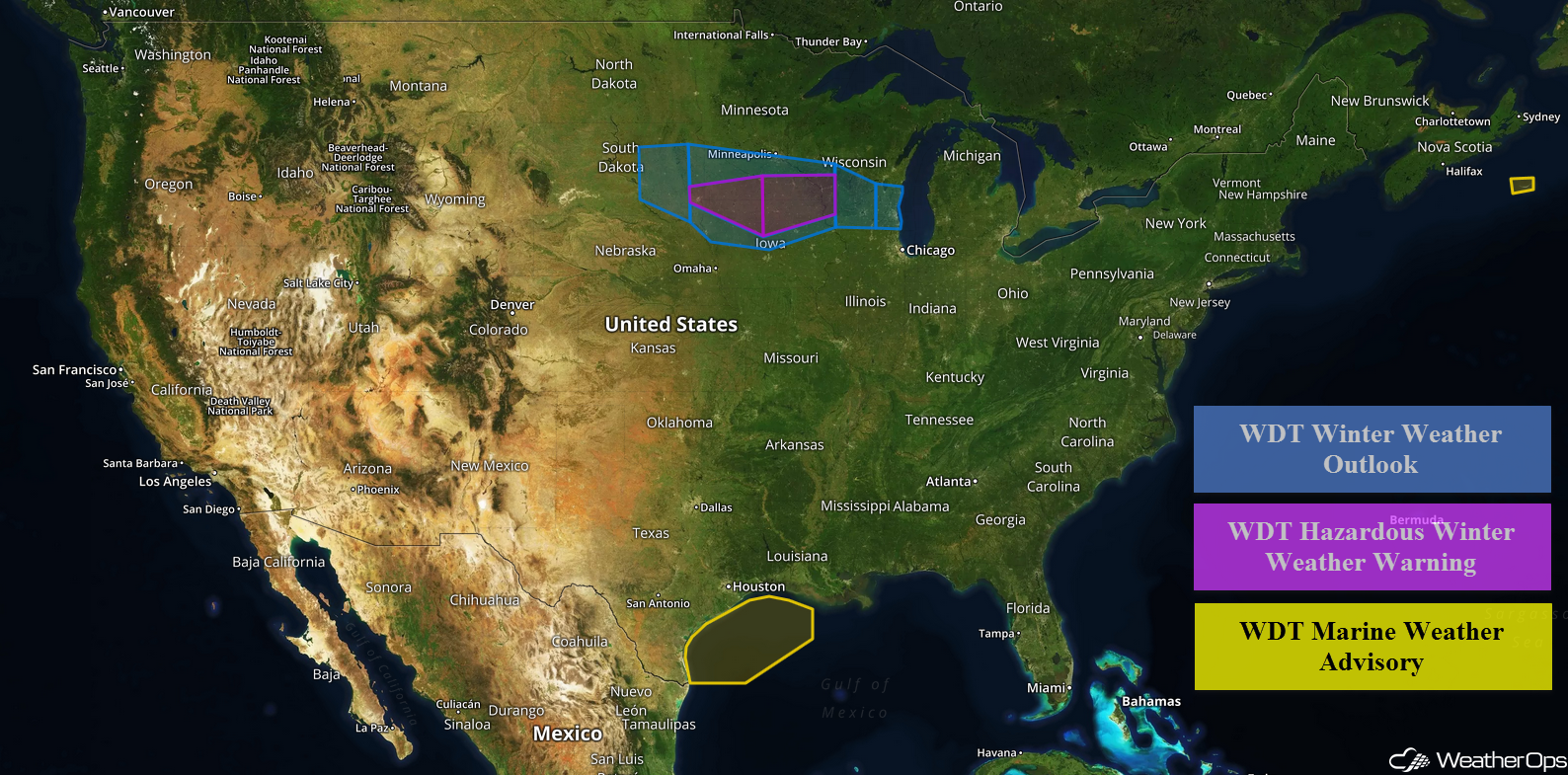 US Hazards Tuesday, April 17, 2018