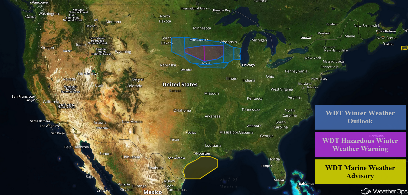 US Hazards Wednesday, April 18, 2018