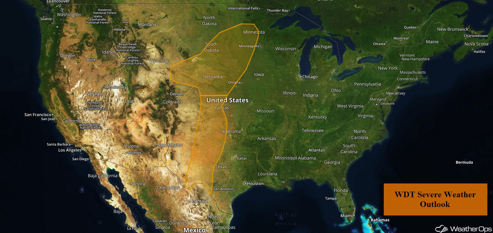 US Hazards Monday, April 30, 2018