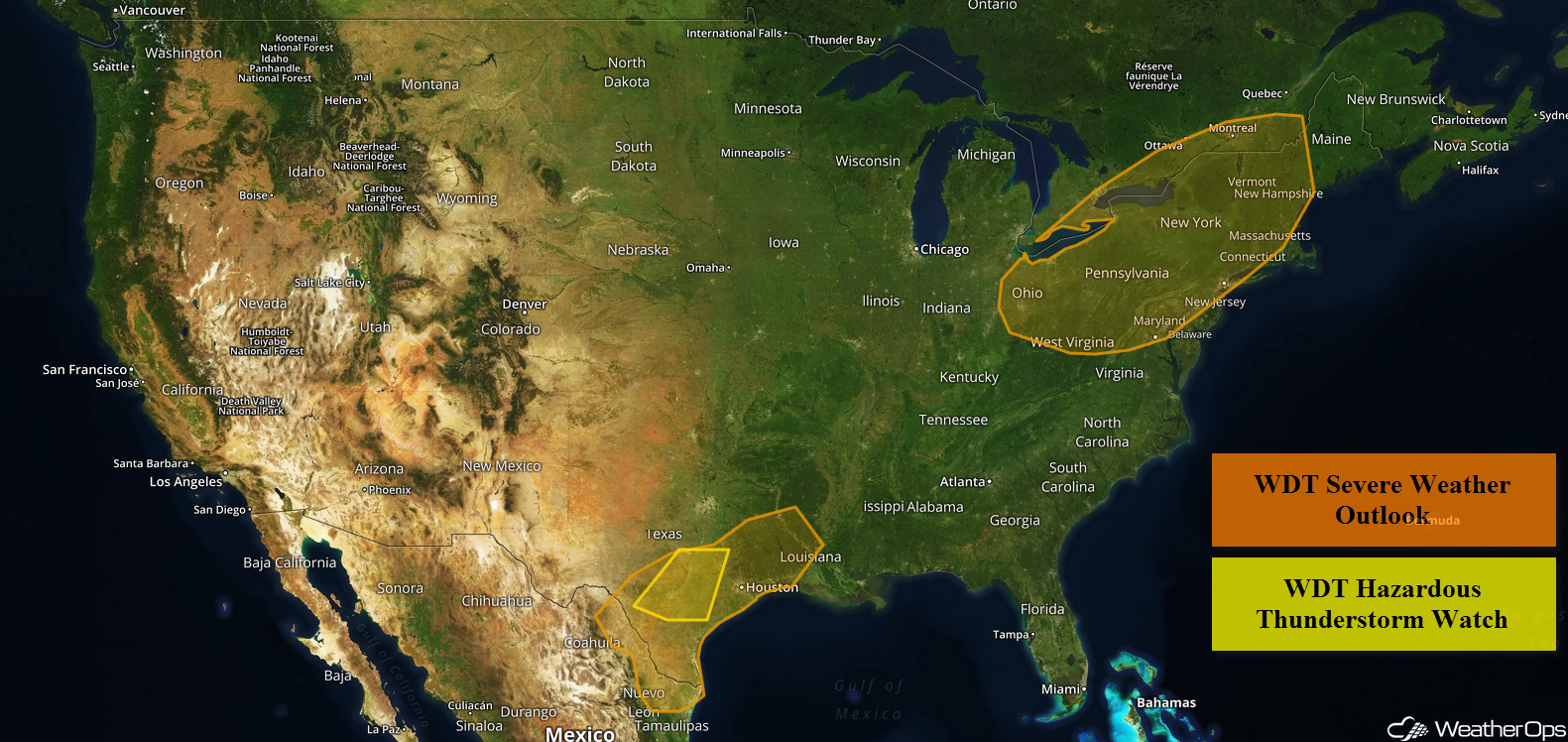 US Hazards Friday, May 4, 2018