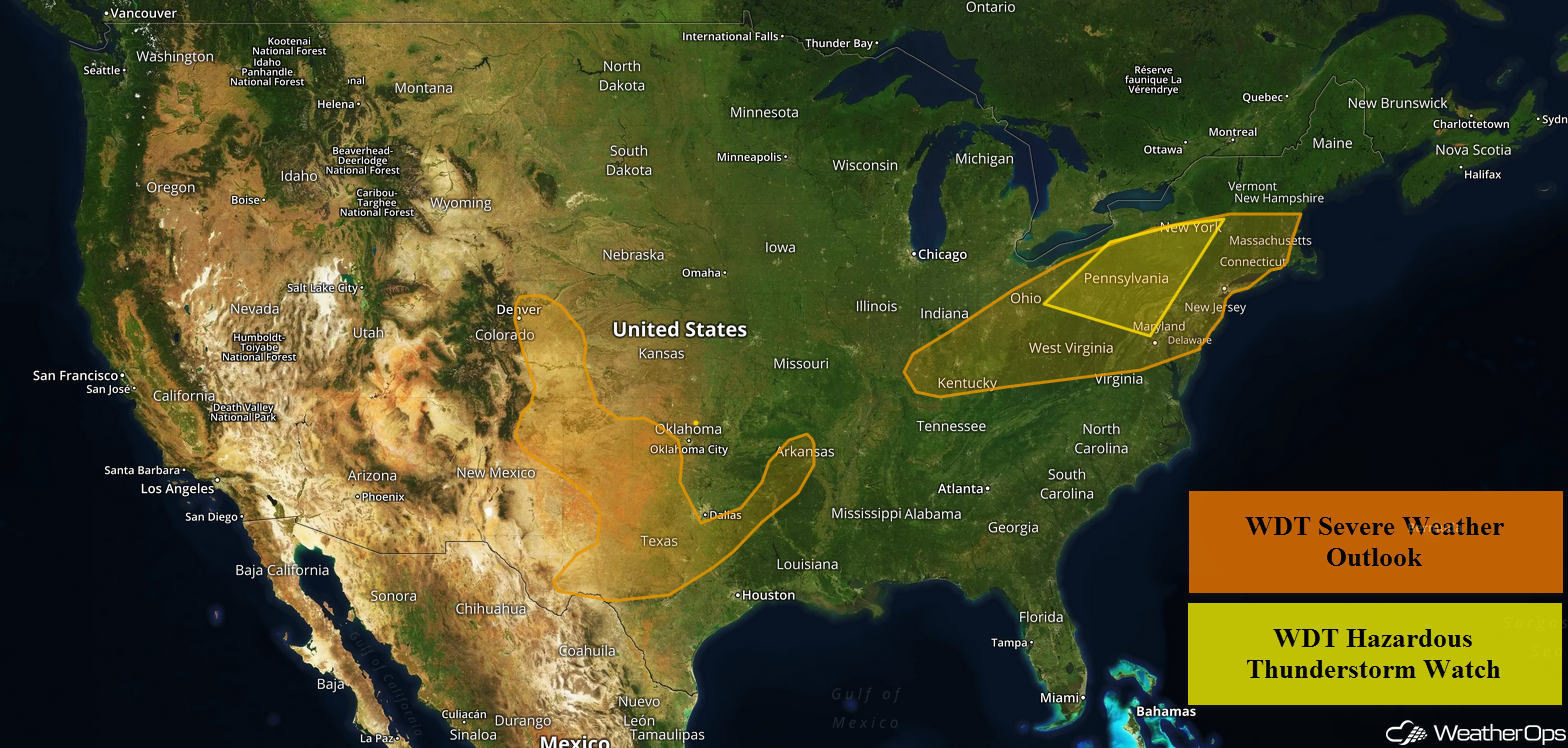 US Hazards Tuesday, May 15, 2018