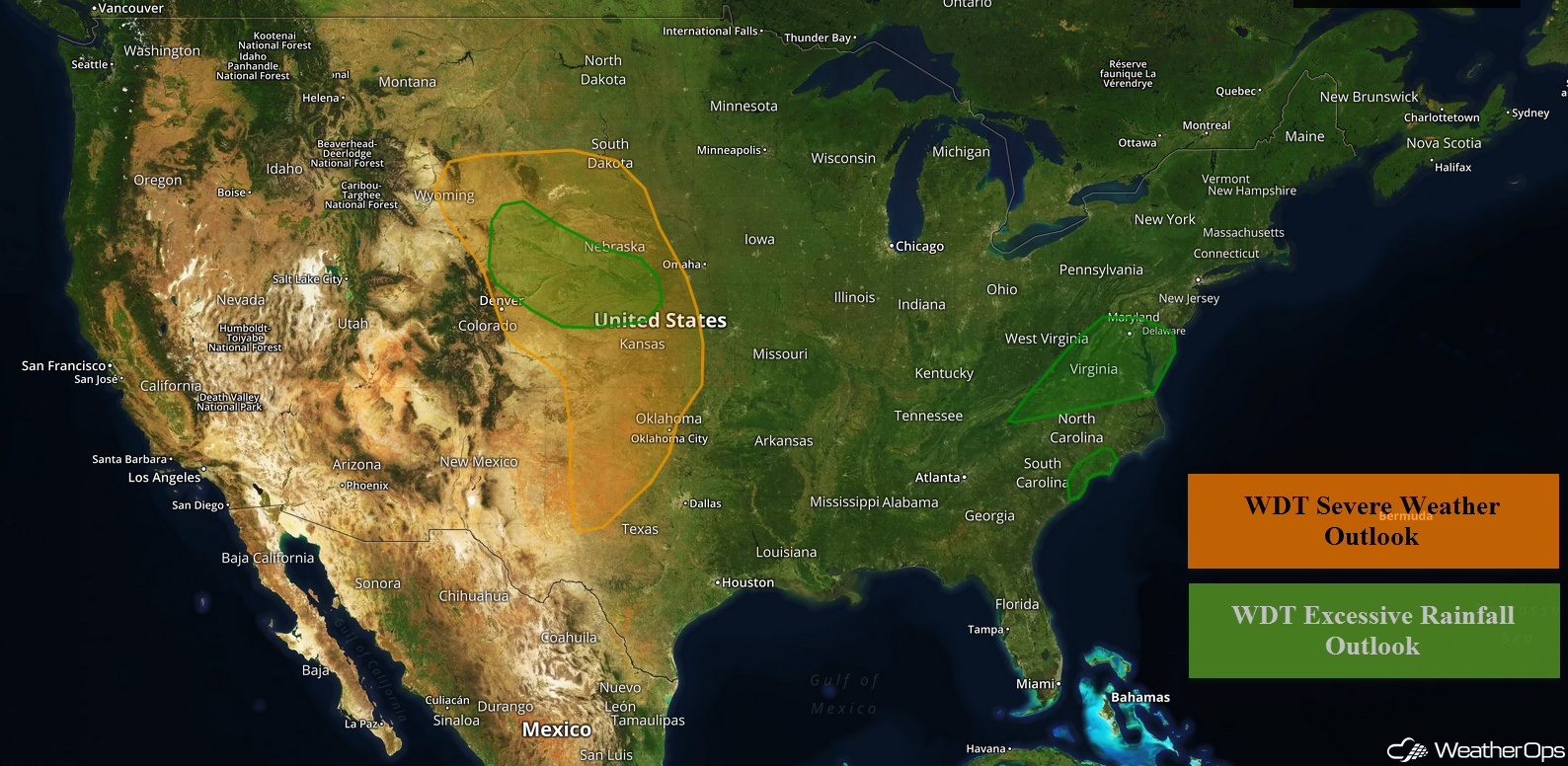 US Hazards Friday, May 18, 2018