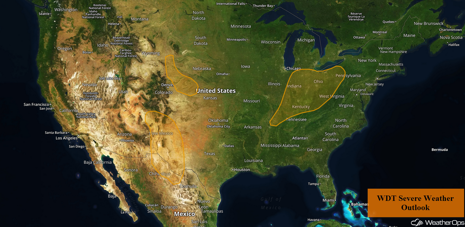 US Hazards Monday, May 21, 2018