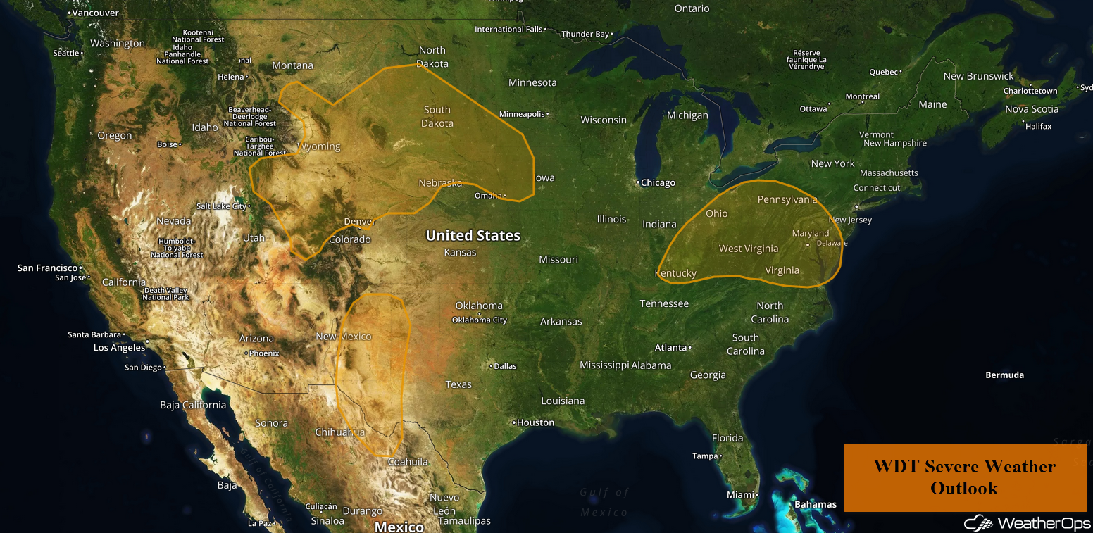 US Hazards Tuesday, May 22, 2018